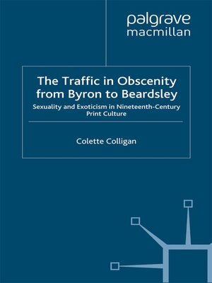 cover image of The Traffic in Obscenity From Byron to Beardsley